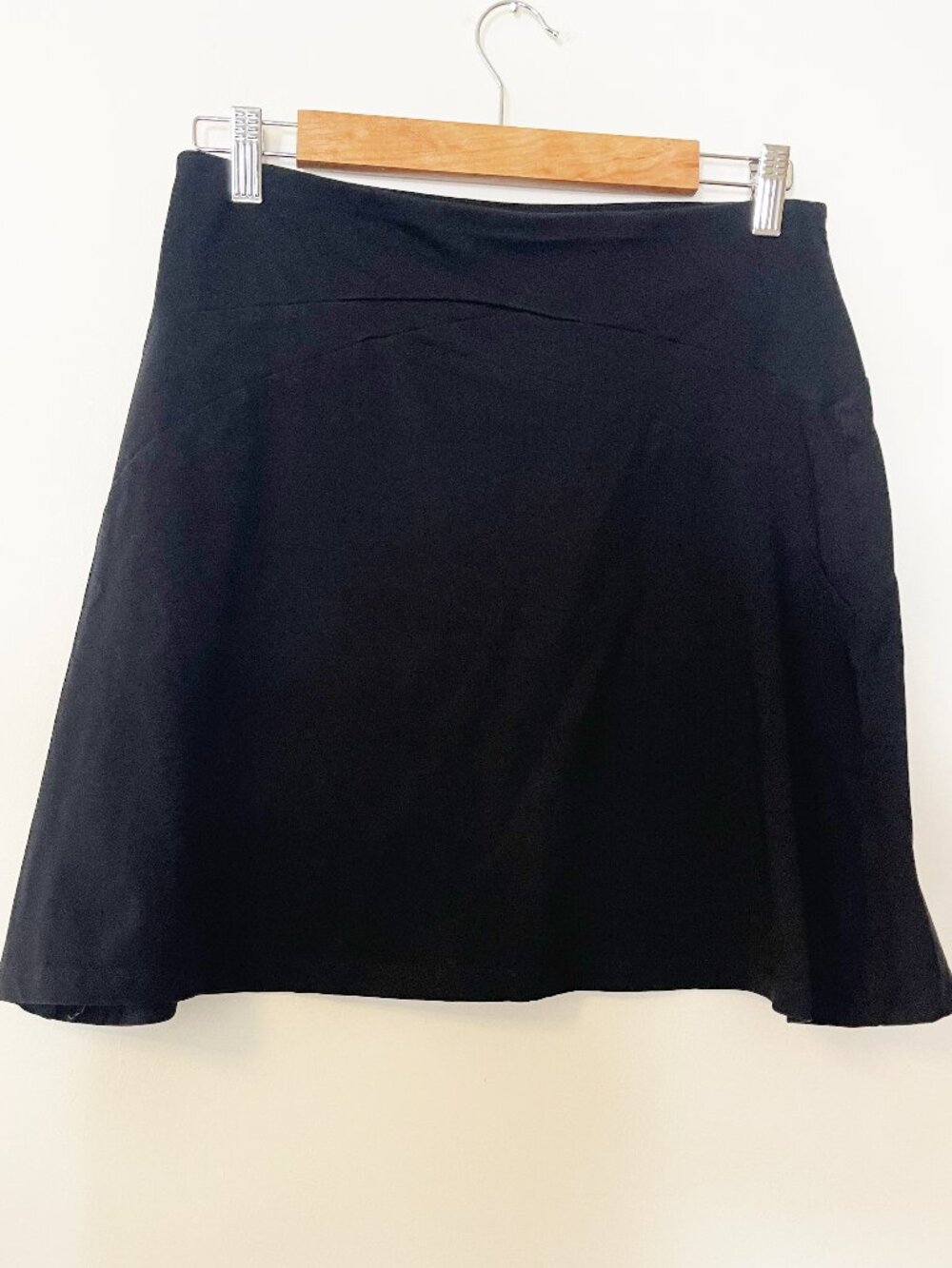 Patagonia Women’s Black A-Line Skirt Organic Cotton Stretch Size Small